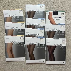 10 Pairs of Nordstrom pantyhose NEW